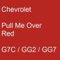 Preview: Chevrolet, Pull Me Over Red, G7C / GG2 / GG7.